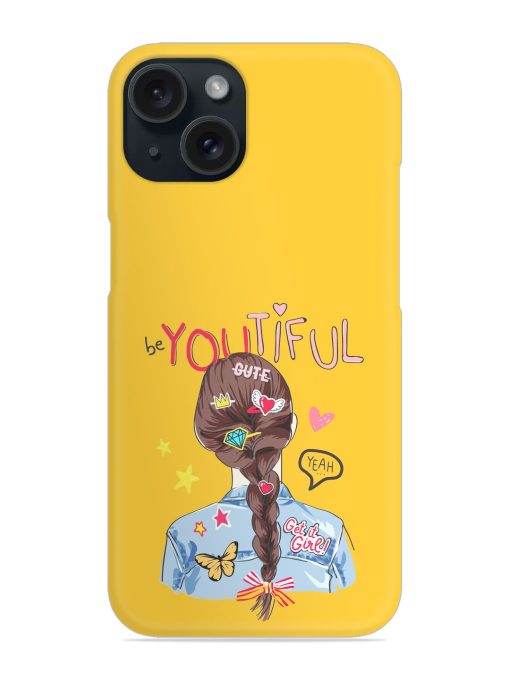 Be Youtiful Slogan Snap Case Edge Zapvi