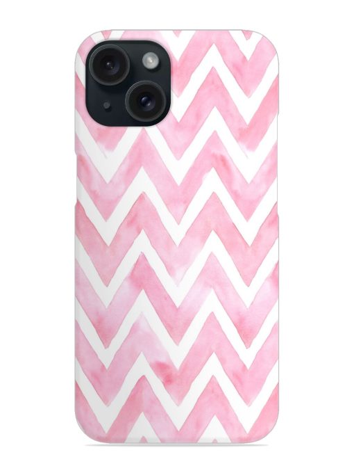 Chevron Pink Color Snap Case