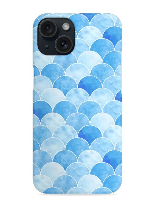 Seamless Watercolor Scales Snap Case