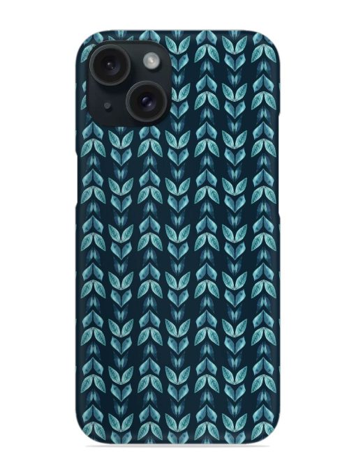 Spring Teal Foliage Snap Case