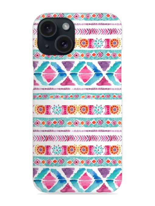 Watercolor Ethnic Card Snap Case Edge Zapvi