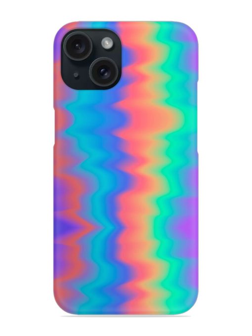 Holographic Psychedelic Illustration Snap Case