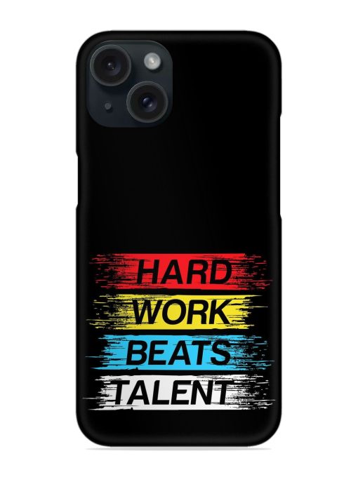 Hard Work Beats Snap Case