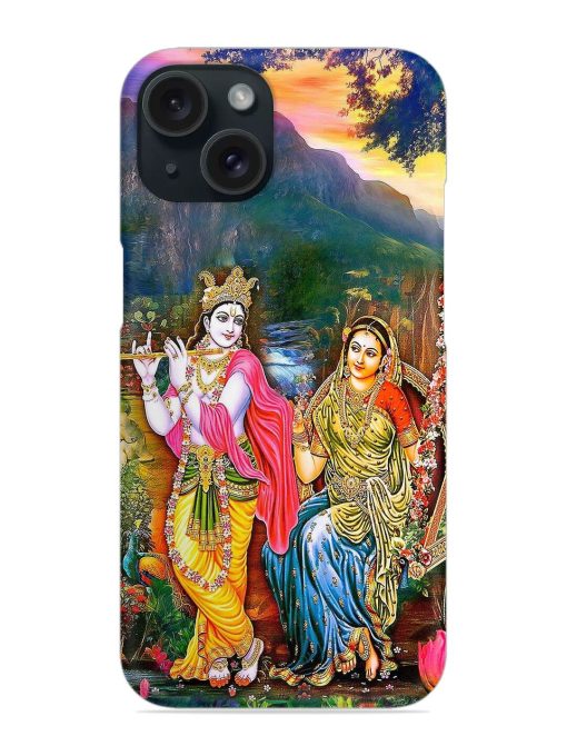 Radha Krishna Painting Snap Case