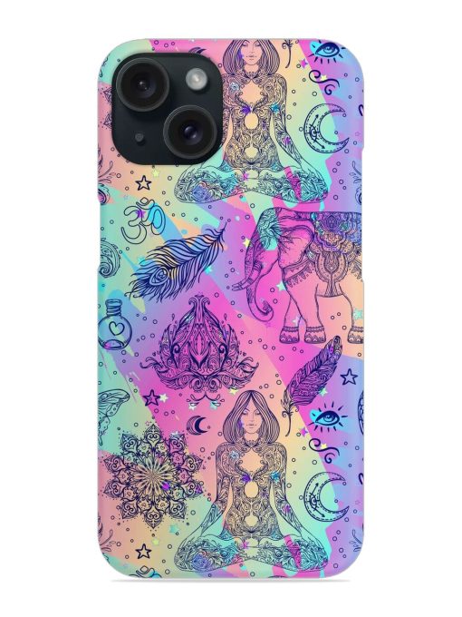 Colorful Rainbow Seamless Snap Case