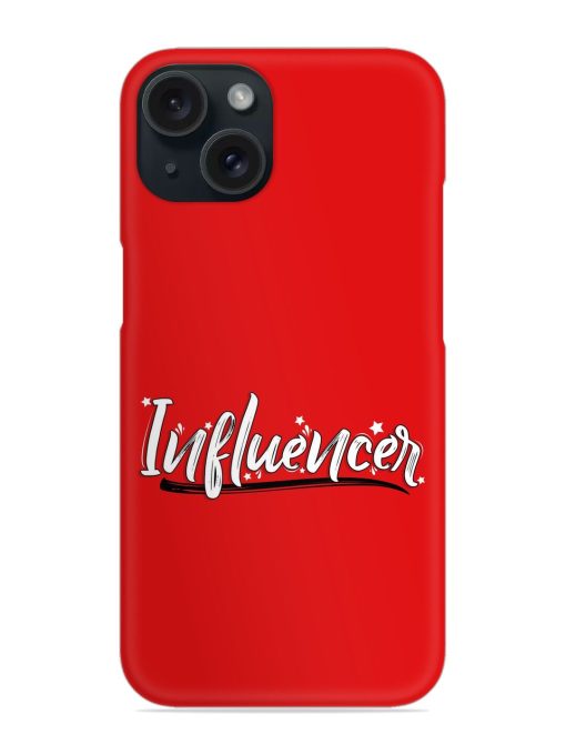 Influencer Lettering Trendy Snap Case