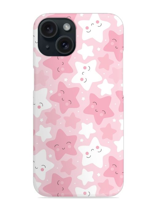 Seamless Pastel Star Snap Case