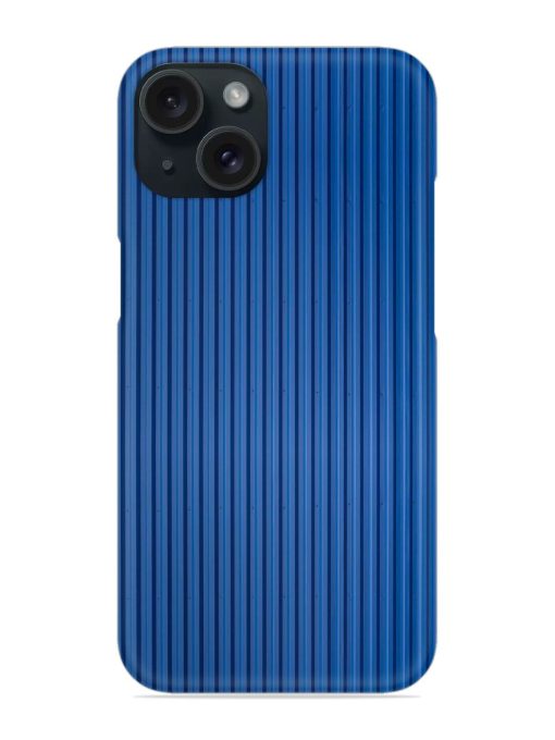 Striped Blue Wave Snap Case