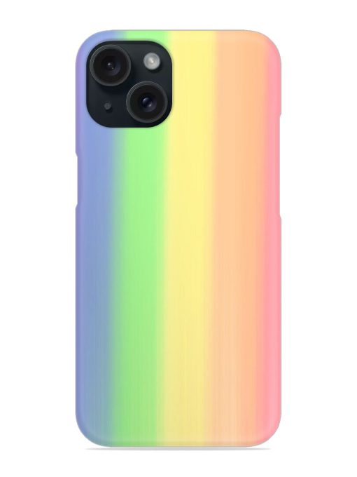 Rainbow Pastel Color Snap Case