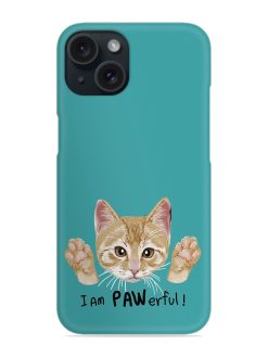Typography Slogan Cat Snap Case