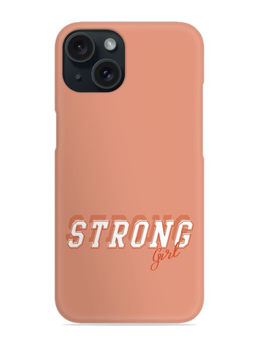 Strong Girlgraphic Design Snap Case