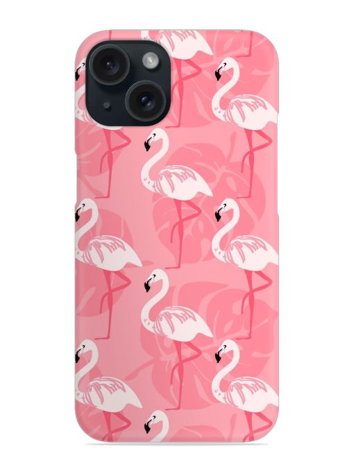 Seamless Pink Flamingo Snap Case