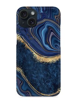 Abstract Background Blue Snap Case