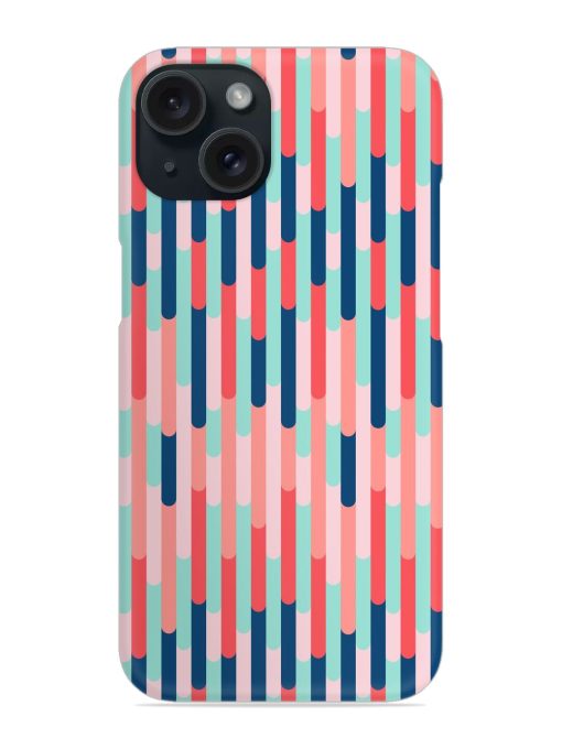 Colorful Vertical Stripes Snap Case