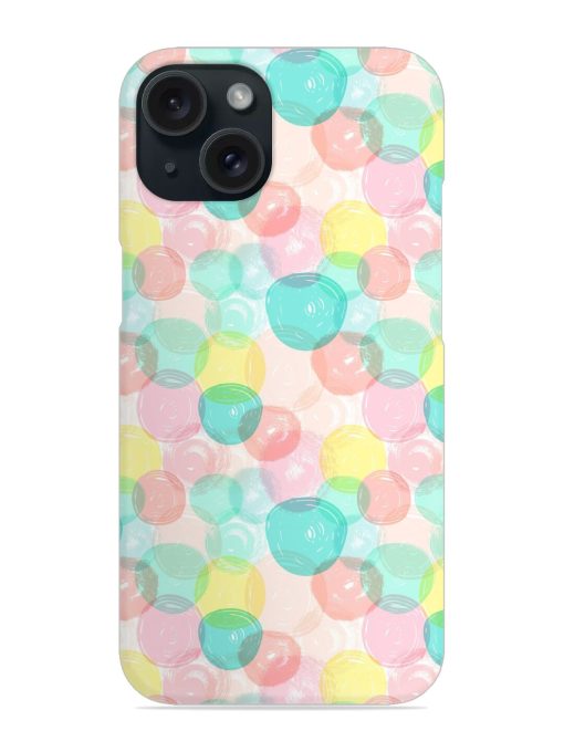 Colorful Bubbles Seamless Snap Case