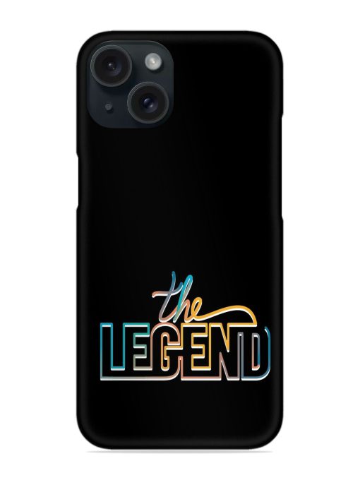 Legend Calligraphy Colorful Snap Case