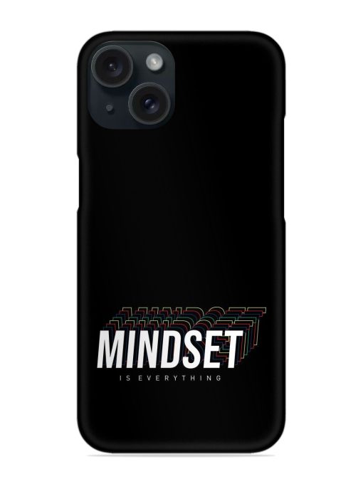 Mindset Everything Slogan Snap Case