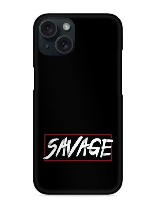 Savage Typography Dots Snap Case