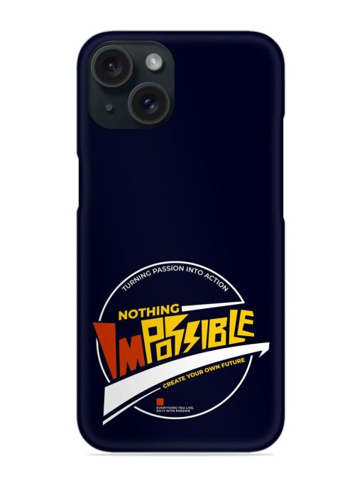 Impossible Nothing Modern Snap Case