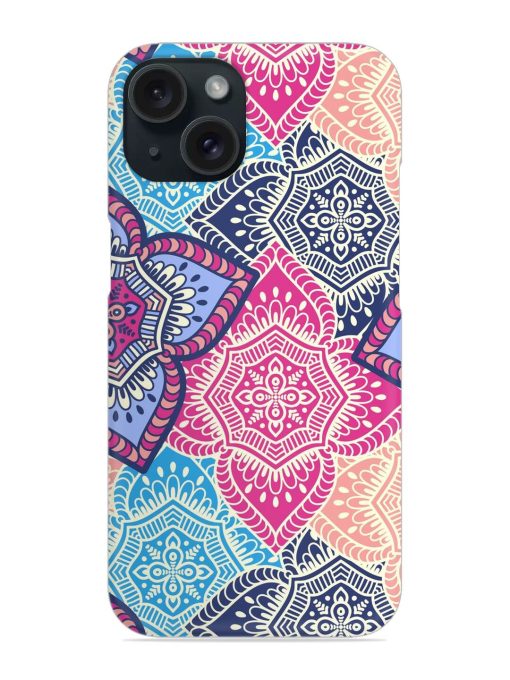 Ethnic Floral Seamless Snap Case