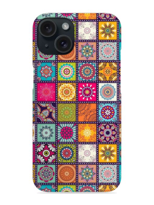 Seamless Pattern Vintage Snap Case