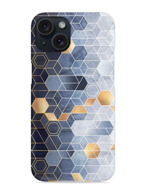 Geometric Abstraction Hexagons Snap Case