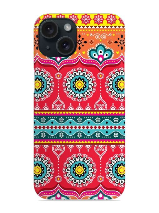 Red And Pink Mandala Truck Snap Case