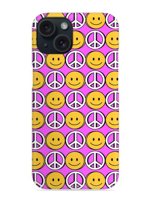 Smiley Face Peace Snap Case