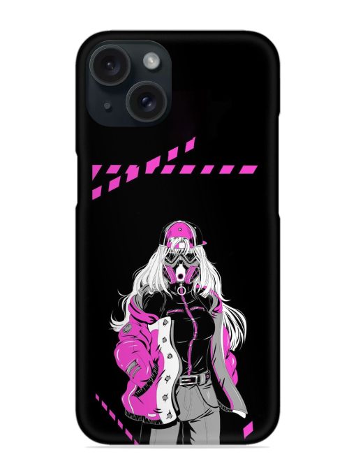 Cartoon Girl Snap Case