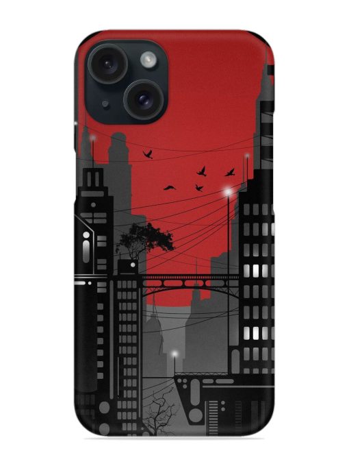 City View Illustration Snap Case