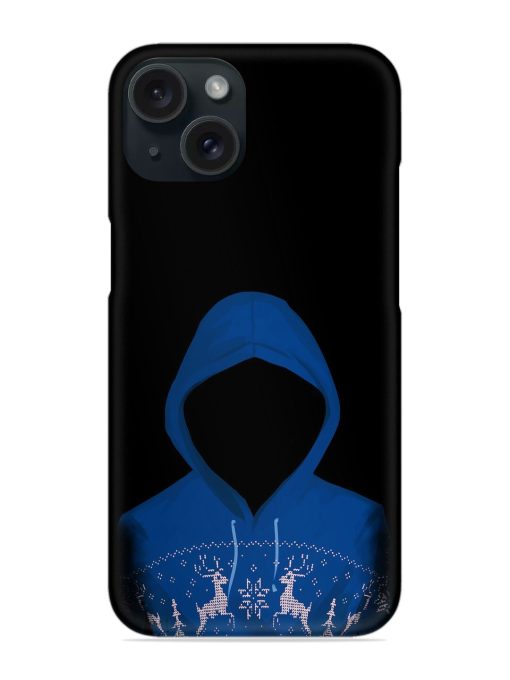 Faceless Blue Hooded Snap Case