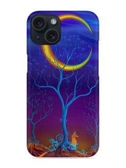 3D Neon Illustration Snap Case