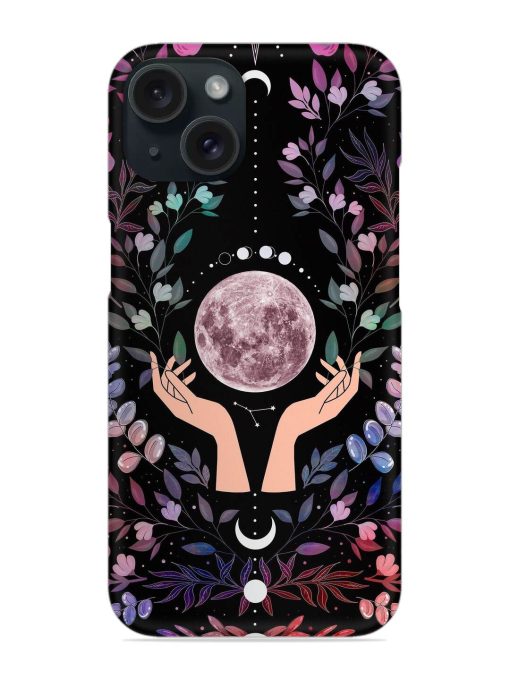 Hand On Moon Snap Case