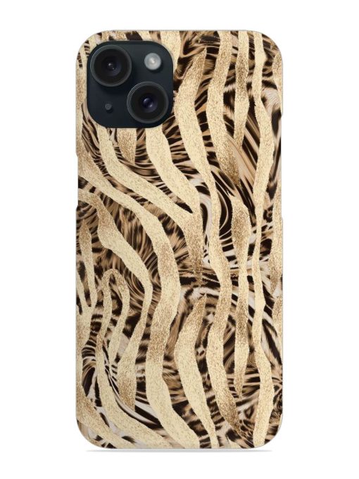 Abstract Furry Leopard Snap Case Edge Zapvi