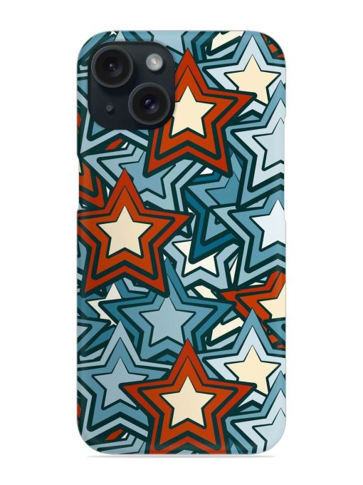 Blue Stars Seamless Snap Case