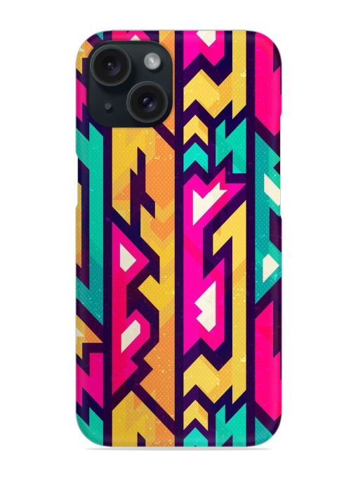 Colored Futurist Seamless Snap Case