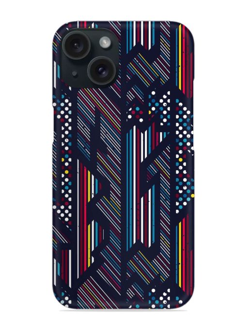 Colored Geometric Seamless Snap Case