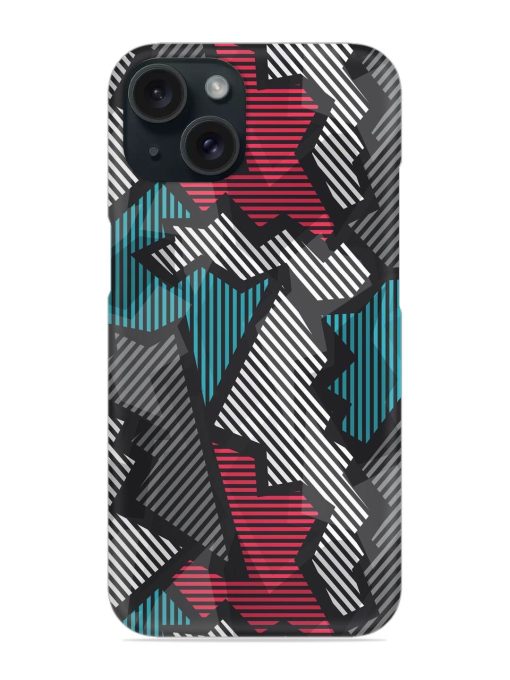 Technology Seamless Pattern Snap Case