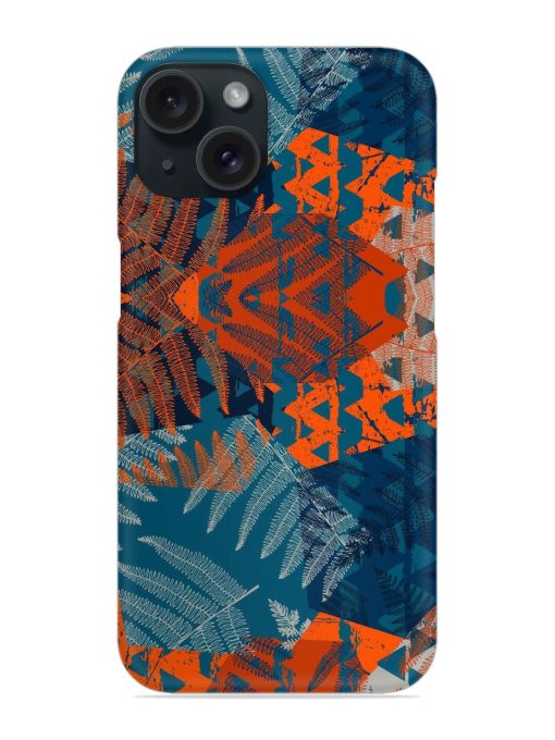 Abstract Jungle Print Snap Case Edge Zapvi