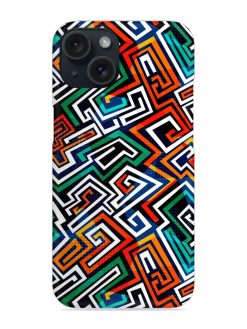 Abstract Maze Seamless Snap Case
