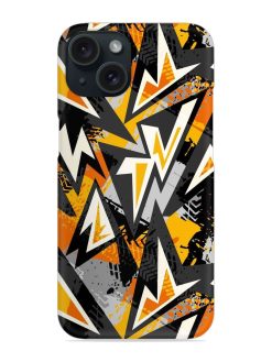 Abstract Seamless Chaotic Snap Case