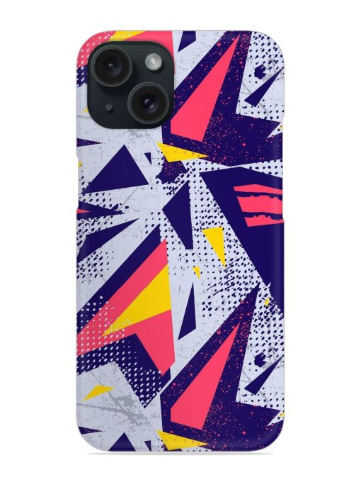 Abstract Seamless Geometric Snap Case Edge Zapvi