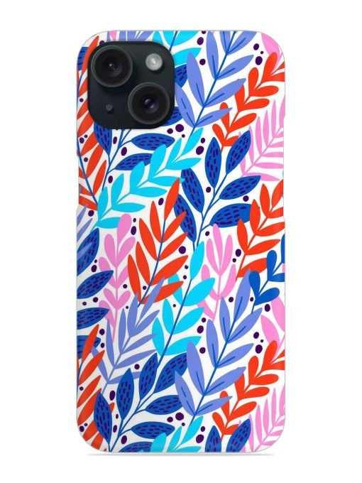 Bright Floral Tropical Snap Case