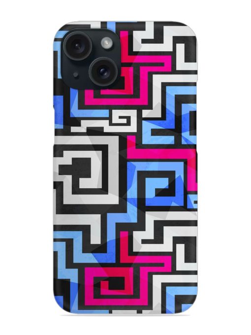 Bright Spirals Seamless Snap Case