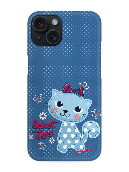 Cartoon Sweet Cat Snap Case