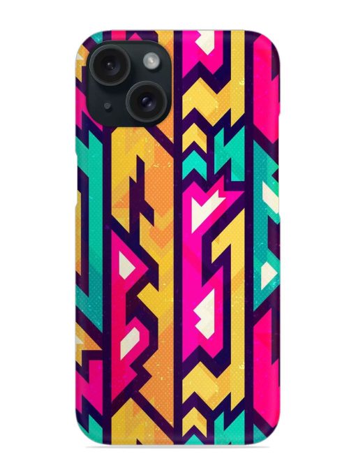 Colored Futurist Seamless Snap Case