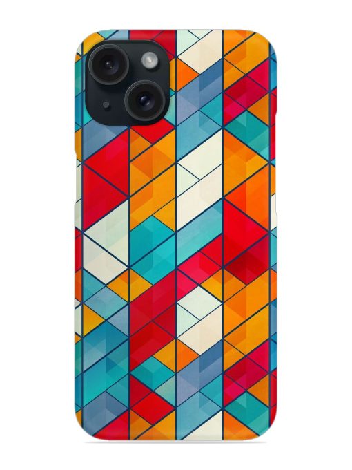 Colored Mosaic Pattern Snap Case