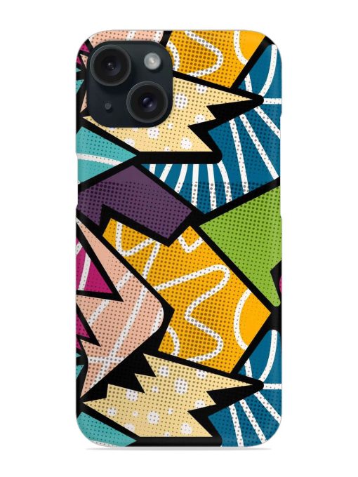 Colorful Abstract Geometric Snap Case