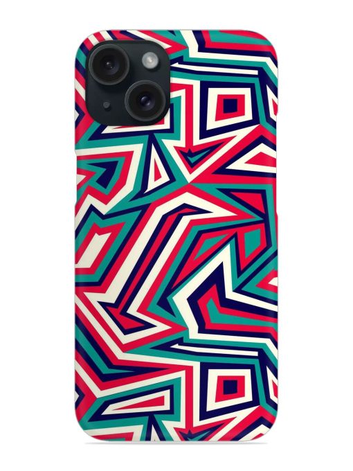 Colorful Abstract Geometric Snap Case