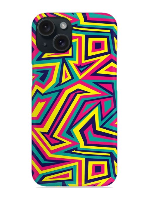 Colorful Abstract Geometric Snap Case